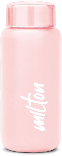 MILTON Aqua 500 Stainless Steel Water Bottle, 500 ml, Light Pink 500 ml Bottle
