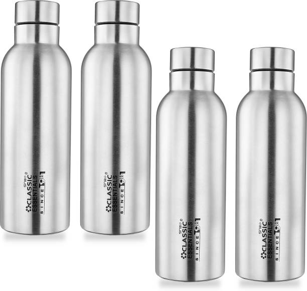 Classic Essentials Stainless Steel Capsule Water Bottle For Fridge, School, Home, Office, Travel 1000 ml Bottle