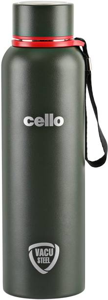 cello Hydro Pro Stainless Steel | Screw Cap Lid |Double Walled Insulation | Leakproof 790 ml Flask