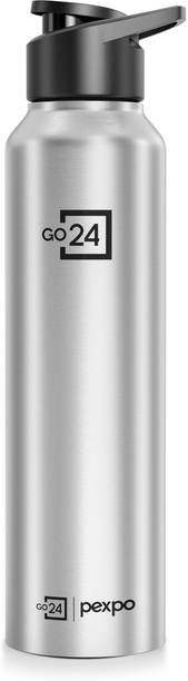Go24 Sports and Hiking Stainless Steel Water, Chromo 950 ml Stainless Steel Bottle