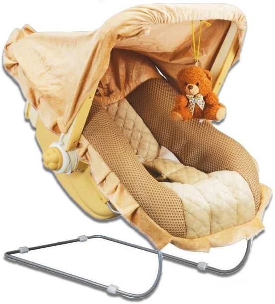 DANDLES 12 IN 1 MUSICAL BABY FEEDING SWING CARRY COT WITH MOSQUITO NET AND STORAGE BOX Rocker and Bouncer