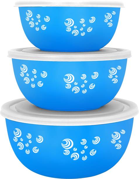 Zaib Food Storage and serving set microwave safe Pack of 3 Serve Casserole Set