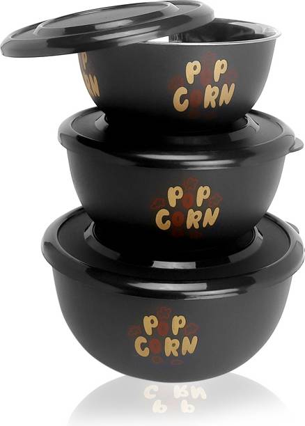 Zaib Food Storage and serving set microwave safe Pack of 3 Serve Casserole Set