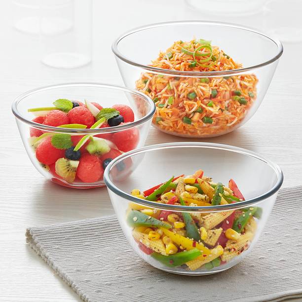 BOROSIL Borosilicate Glass Mixing Bowl