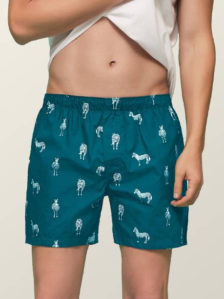 Remix IntelliEaze Super Combed Cotton Printed Printed Men Boxer