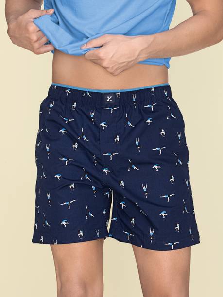 100% Super Combed Cotton Renew Printed Men Boxer