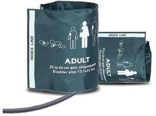 Alexera Reusable NIBP Adult Cuff-Single Tube Size25-35cm,Comptible with Monitor Set of 2 Bp Monitor Cuff
