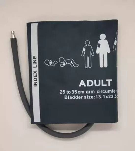 FITSON Reusable NIBP Adult Arm Cuff with Single Tube Size 25-35 cm Bp Monitor Cuff