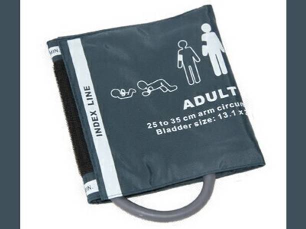 BOS MEDICARE Digital Blood Pressure Monitor Adult Cuff size 22cm to 36 cm Grey color Compatible Bp Monitor Cuff