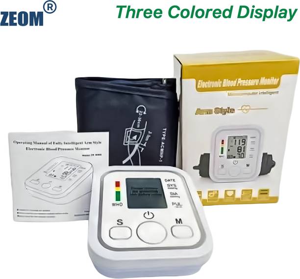 Zeom Electronic BP Monitor, Upper Arm Cuff, LCD Display with Memory Function_ Bp Monitor
