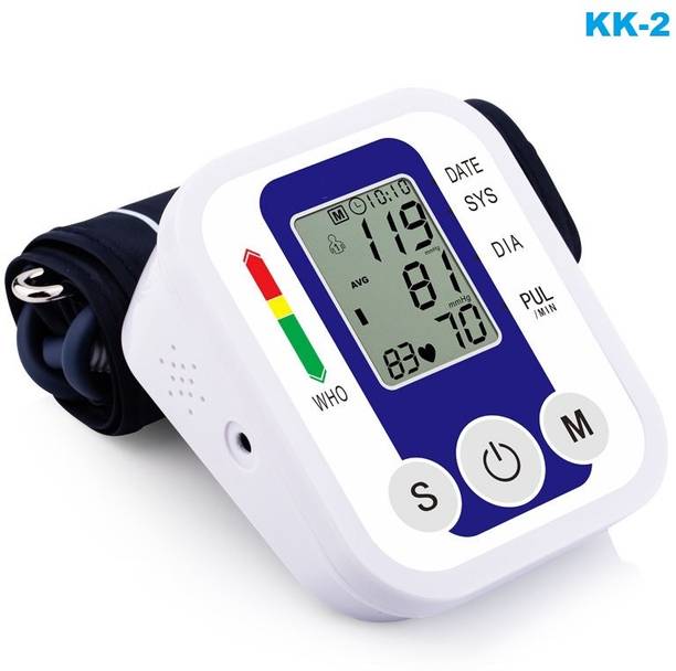 Accutrust KK-2 Apper Digital Blood Pressure Monitor for Arm | Automatic One-Touch BP Machine Bp Monitor