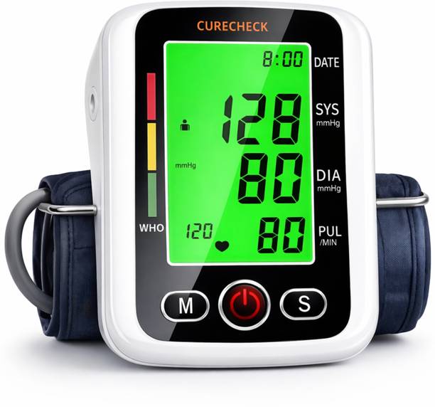 curecheck Big Screen Fully Automatic Quick Measurement Blood Pressure Monitor Bp Monitor