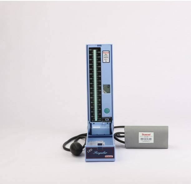 Cityhealth BPDG041 LED Regular with Extra Spring Coil Tube Black 2 MTR Long - Diamond Bp Monitor