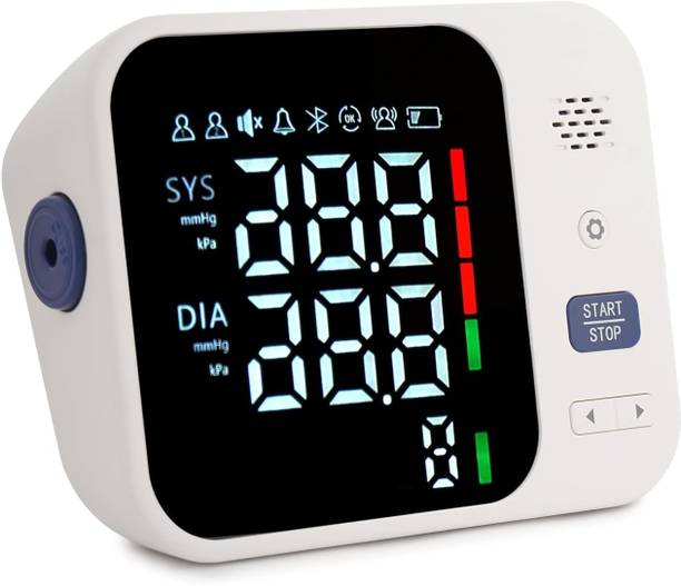 Fidelis Healthcare Digital Arm Blood Pressure Monitor with Voice Broadcast | Large Display Bp Monitor