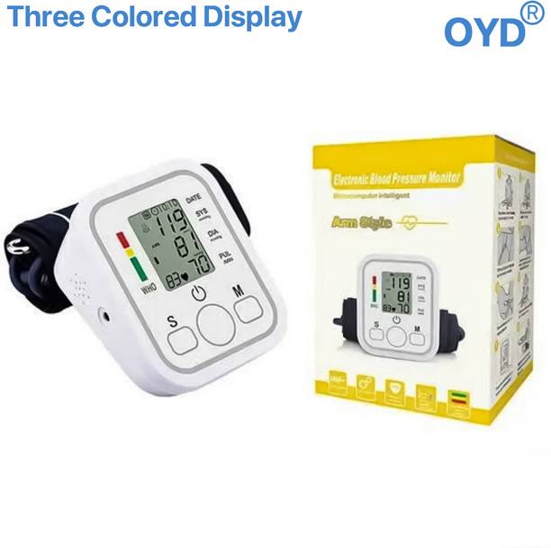 OYD Blood Pressure Machine Digital BP Accurate Reading Portable Pressure Machine yellow bp Bp Monitor