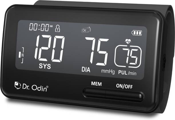Dr. Odin OBP 105 Accurate Digital Blood Pressure Monitor Pulse Point 360° Low Battery detection Bp Monitor