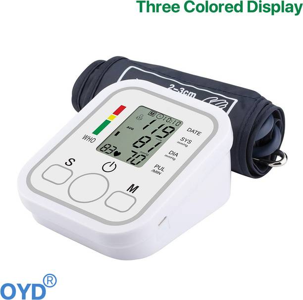 OYD Fully Automatic Upper Arm BP Checker Machine for Home Monitoring yellow bp Bp Monitor
