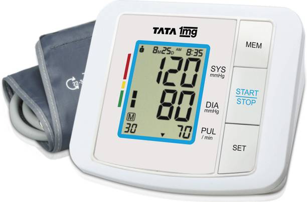 TATA 1mg Blood Pressure Monitor Fully Automatic, Digital BP Monitor T1MG/BP01 Bp Monitor