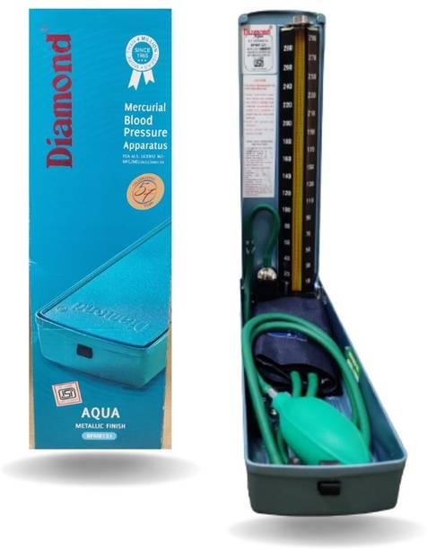 DIAMOND Original Mercurial 121 AQUA Metallic Finish Bp Monitor