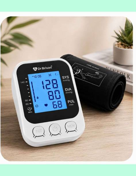 Dr Brison BP_Monitor_M-26 Digital BP Monitor,LCD Display, Heart Rate Detection & Memory Function Bp Monitor