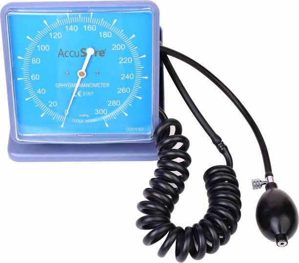 AccuSure Aneroid Sphygmonometer Wall Type Square Model For Blood Pressure BK-200 Bp Monitor