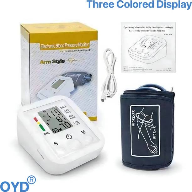 OYD LED Screen BP Monitor Machine with Electronic Measurement Colour Display With Voice Function Bp Monitor