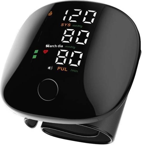 HEALBIRD [RECHARGEABLE] Wrist Blood Pressure Monitor with Voice Guidance , LCD Display , USB Charging Bp Monitor
