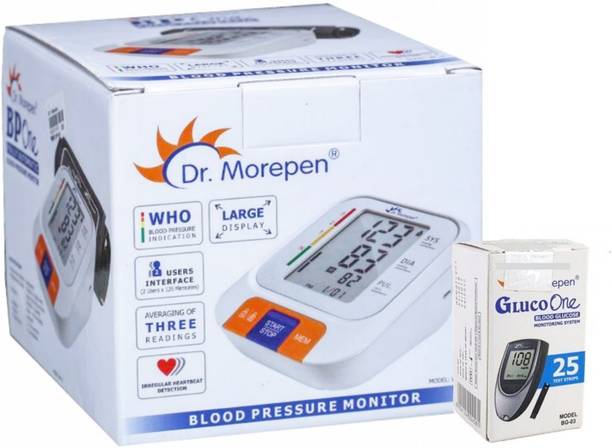Dr. Morepen BP-15 Blood Pressure Monitor with 25 strips combo pack BP-15, 25STRIPS Bp Monitor