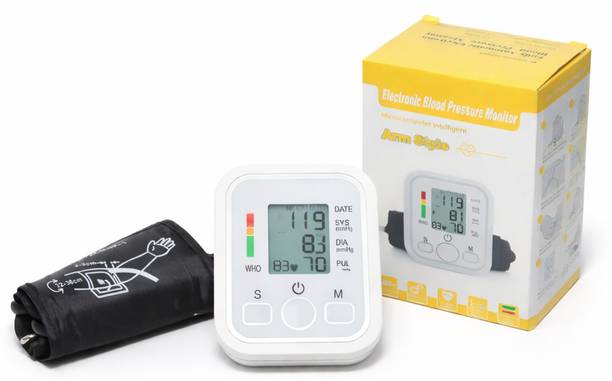 HIRALIFE+ Electric Blood Pressure Monitor Fully Automatic Digital Blood Pressure Monitor with Intellisense Technology Bp Monitor