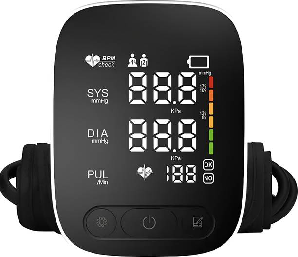 BELENZO Automatic Blood Pressure Monitor SmartCheck Automatic Digital BP Monitor with Large Cuff & Display Bp Monitor
