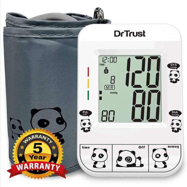 Dr Trust USA Fully Automatic Paediatric Digital Blood Pressure Testing Machine with MDD Technology for Kids and Adults Model 111 Bp Monitor