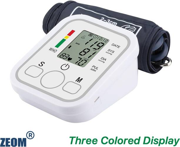 Zeom Digital Upper Arm BP Machine – Automatic Measurement_ Bp Monitor