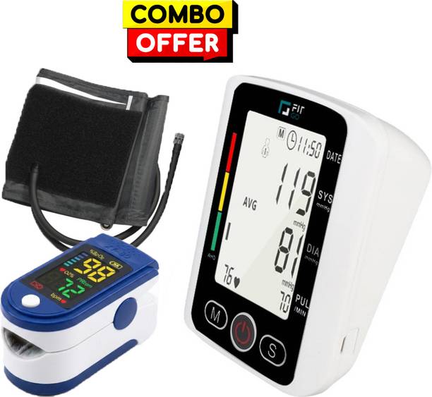 OYD Automatic BP Machine with LK87 Oximeter and Heart Monitor with voice feature and 3 colour back light Bp Monitor