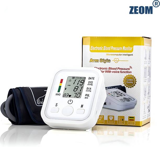 Zeom Digital-Upper Arm BP Machine Automatic Measurement, LCD Display Bp Monitor