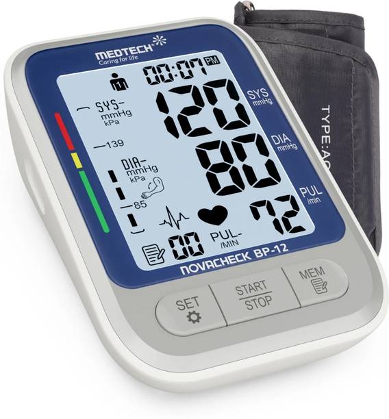 Medtech Portable Automatic Digital Blood Pressure Machine backlight BP12 BL Bp Monitor