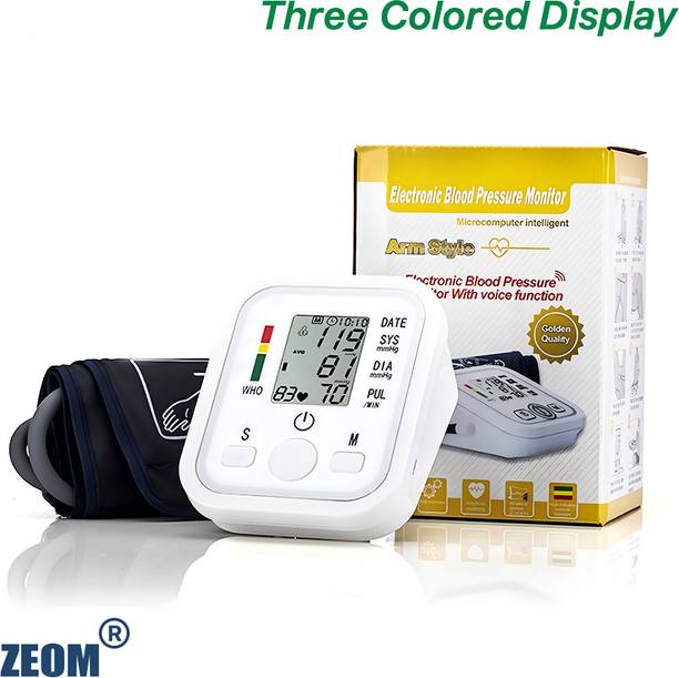 Zeom One Touch Digital-BP Monitor | Accurate & Easy to Use Bp Monitor