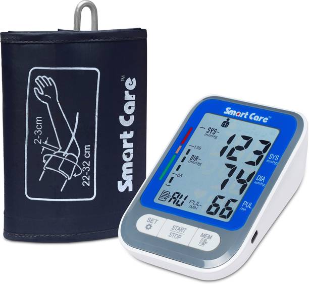 Smart Care SC-208 Digital Blood Pressure Monitor with LCD Display, Voice Function ,Reliable Bp Monitor