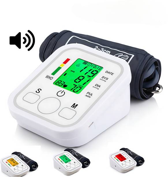 Zeom BP Machine Upper Arm Cuff LCD Digital Display WHO Indicator Bp Monitor