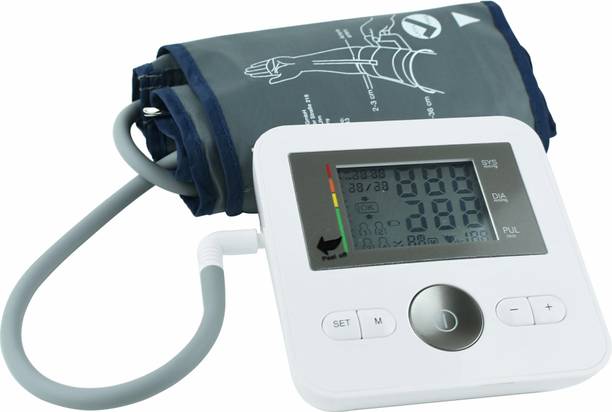 Dishan BM 27 Fully Automatic Battery Powered Pressure Checking Machine with Pulse Measurement & Memory Function, Digital Bp Monitor