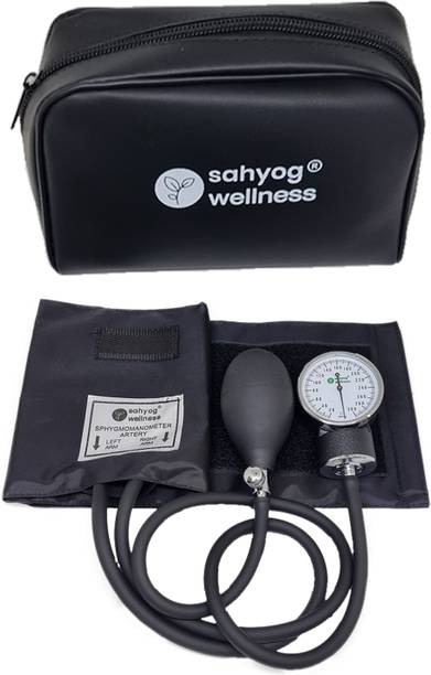 Sahyog Wellness Manual Aneroid Sphygmomanometer Blood Pressure Monitor Bp Monitor
