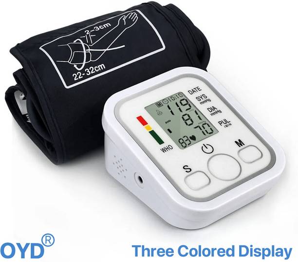 OYD USB Type-C Blood Pressure Checking Device with Big Display Colour Display With Voice Function Bp Monitor