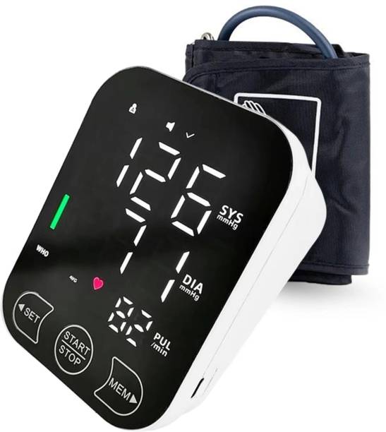 Accutrust BK-803 Upper Arm Digital Blood Pressure Monitor with Large LED Display Bp Monitor