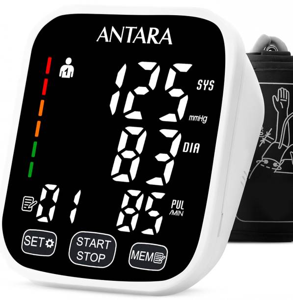 AGEasy Automatic Digital Blood Pressure Machine 5V USB Type C / Battery powered , One touch BP मॉनिटर