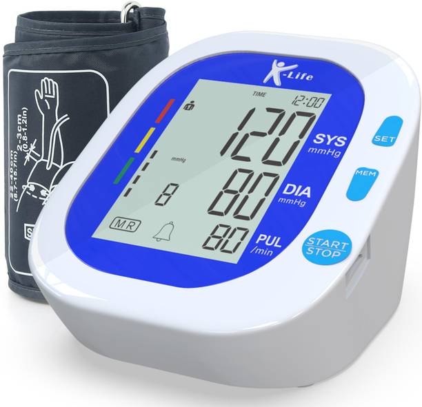 K-life 104Fully Automatic Digital Blood Pressure Checking Machine BP Testing instrument Bp Monitor