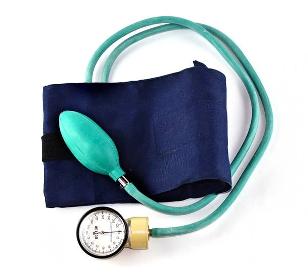 Dishan Mediline Blood Pressure Monitor Cuff with Bladder, Bulb, & Valve Rubber Sphygmomanometer Bp Monitor