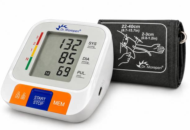 Dr. Morepen BP-15 Automatic Blood Pressure Monitor With High Accuracy , 3 Years Warranty BP-15 Bp Monitor