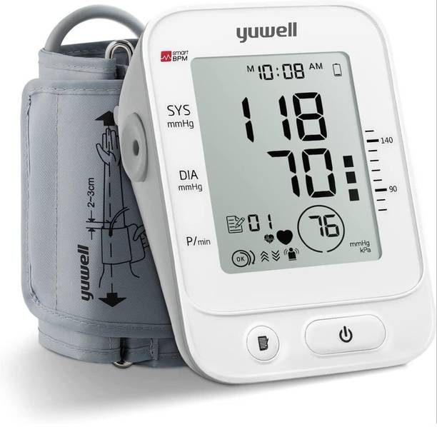 MEDILMA Yuwell Digital Blood Pressure Monitor with Advance Features Systolic & Diastolic YE660E Bp Monitor