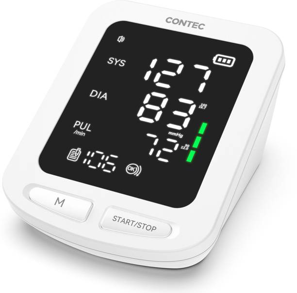 Contec CONTEC08E Digital Blood Pressure Monitor with Large LCD Display Bp Monitor
