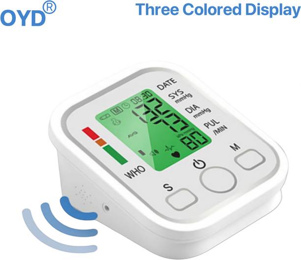 OYD Electronic BP Measuring Device with USB Type-C Support Colour Display With Voice Function Bp Monitor