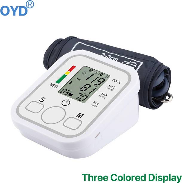 OYD Portable BP Monitor Machine for Senior Citizens and Adults yellow bp Bp Monitor